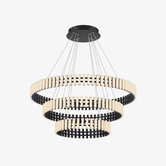 Elegante Hangende Led-Kroonluchter Met Warm, Neutraal en Koel Licht - hanglampen