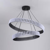 Elegante Hangende Led-Kroonluchter Met Warm, Neutraal en Koel Licht