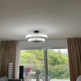 Elegante Hangende Led-Kroonluchter Met Warm, Neutraal en Koel Licht