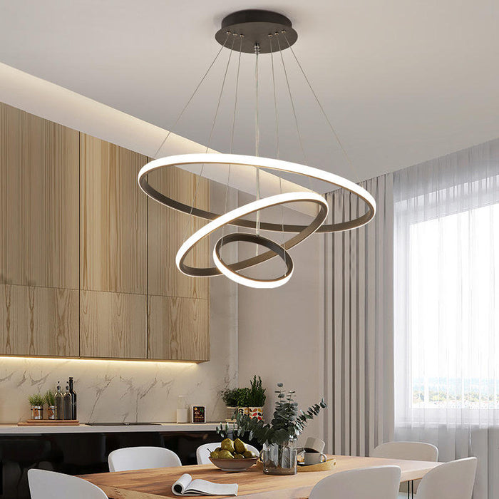 Arishalight - Moderne en Stijlvolle Plafondlamp - plafondlamp - zijaanzicht