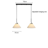 Scandinavische Creme Hanglamp