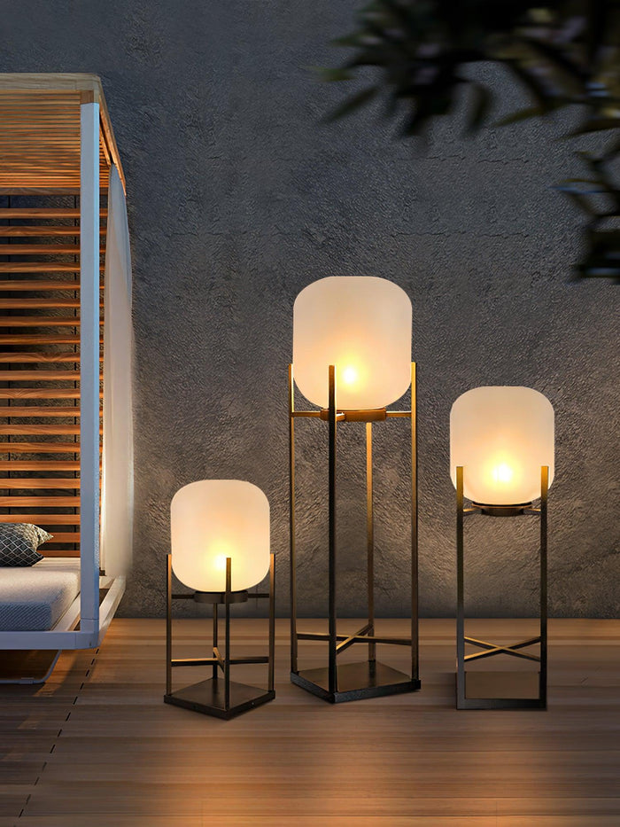 Vloerlamp Op Zonne-Energie Voor Buiten - vloerlamp - verlicht