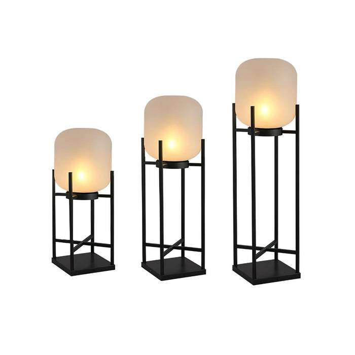 Vloerlamp Op Zonne-Energie Voor Buiten - vloerlamp - close-up