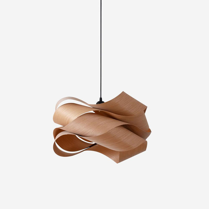 Houten Moderne Hanglamp Voor In De Eetkamer - hanglampen - detail