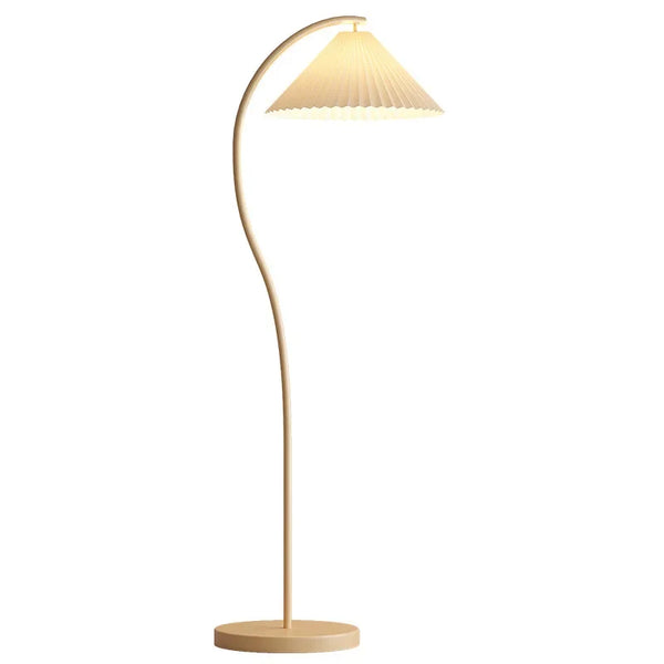 Moderne LED stoffen vloerlamp