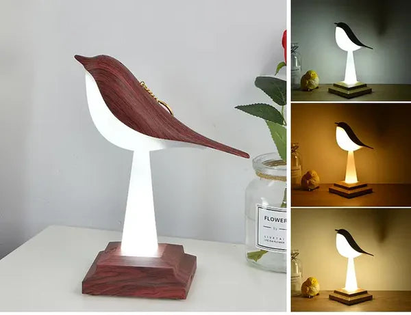 Exclusieve Tafellamp In De Vorm Van Een Vogel - tafellampen - gemonteerd