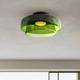 Scandinavische Designer Creatieve Persoonlijkheid Middeleeuwse Glazen Plafondlamp