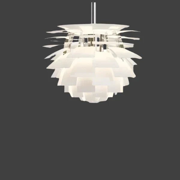Moderne Artisjok Metalen Hanglamp - hanglampen - close-up