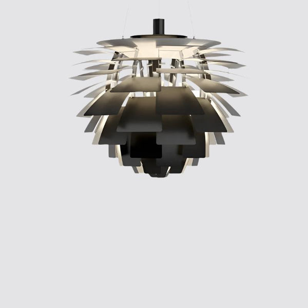 Moderne Artisjok Metalen Hanglamp - hanglampen - zijaanzicht