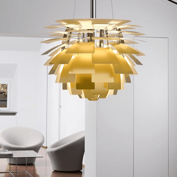 Moderne Artisjok Metalen Hanglamp - hanglampen - gemonteerd