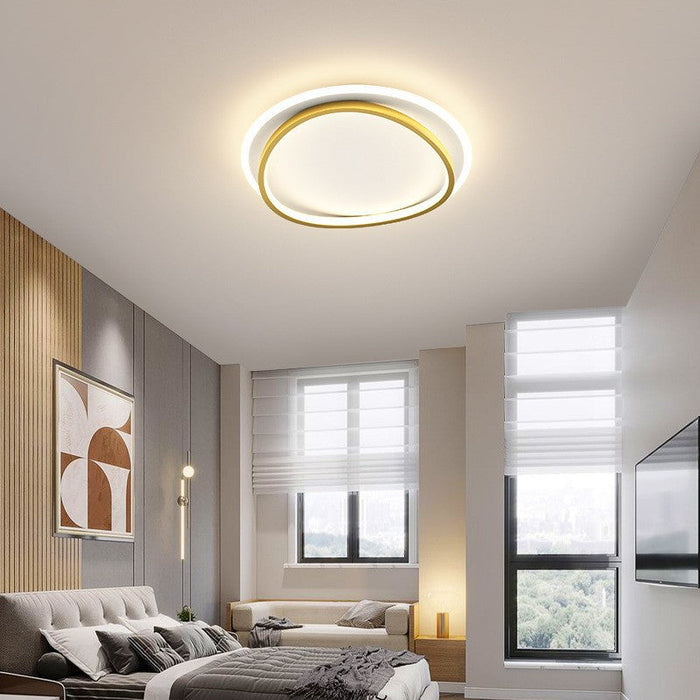 Moderne Plafondlamp - plafondlamp - zijaanzicht
