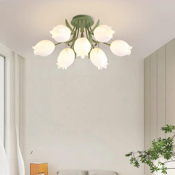 Plafondlamp Met Natuurlijk Warm Licht - plafondlampen - sfeerbeeld