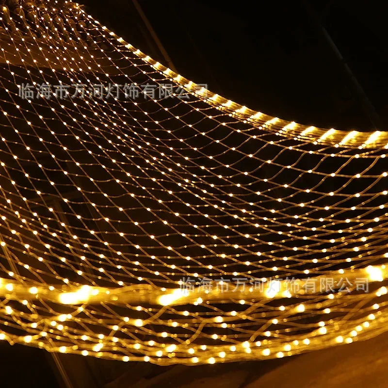 LED Kerstverlichting Netvormig
