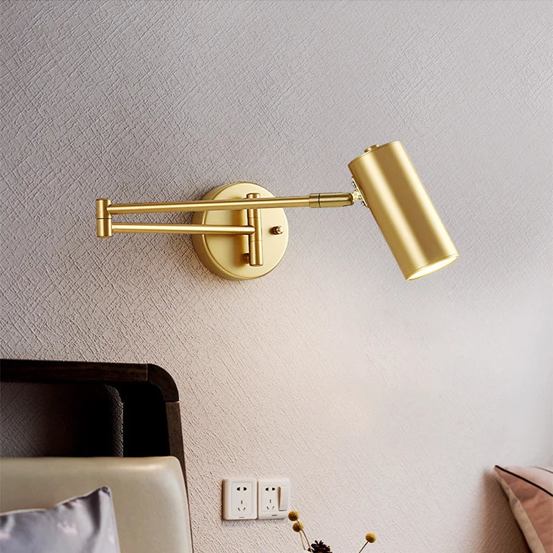 LUXARM Verstelbare Wandlamp met Lange Arm