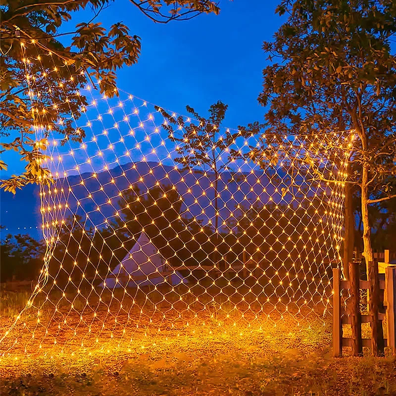 LED Kerstverlichting Netvormig