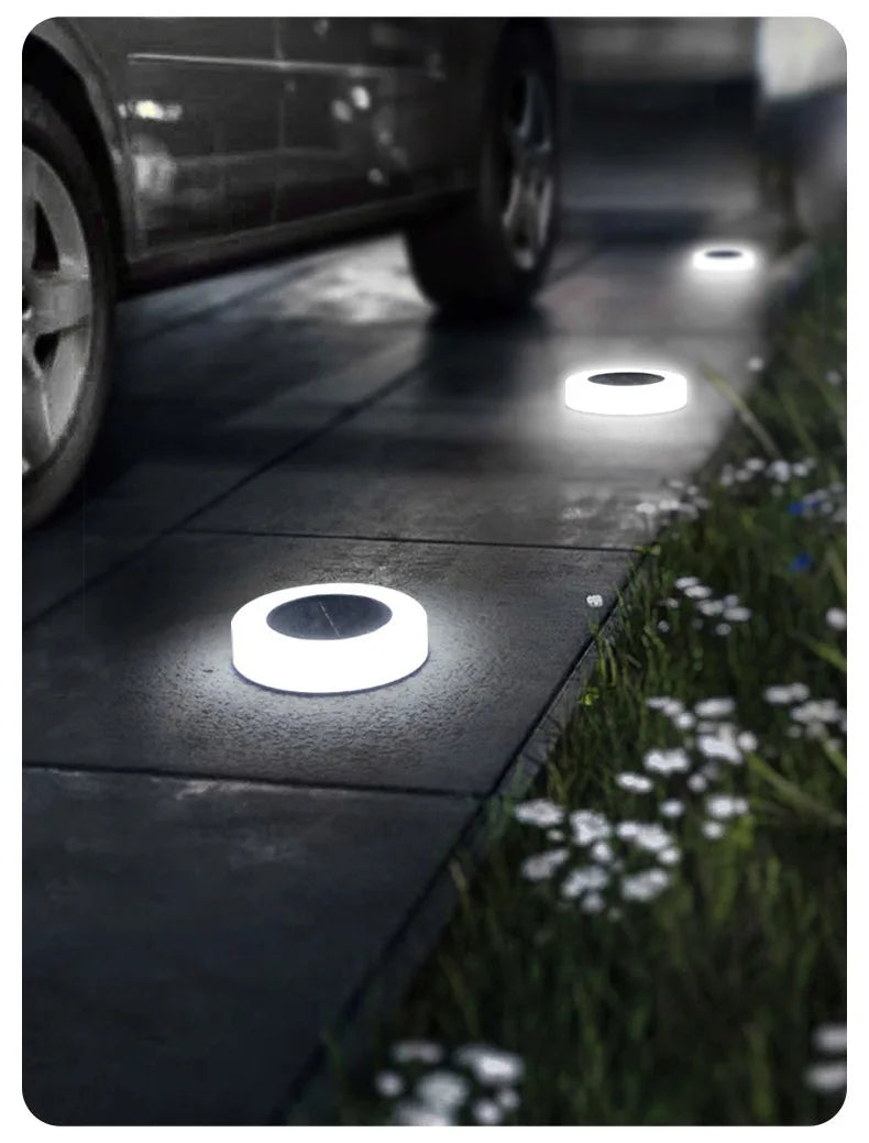 Moderne Zonne-Energie LED Tuinlamp - buitenverlichting - afmetingen