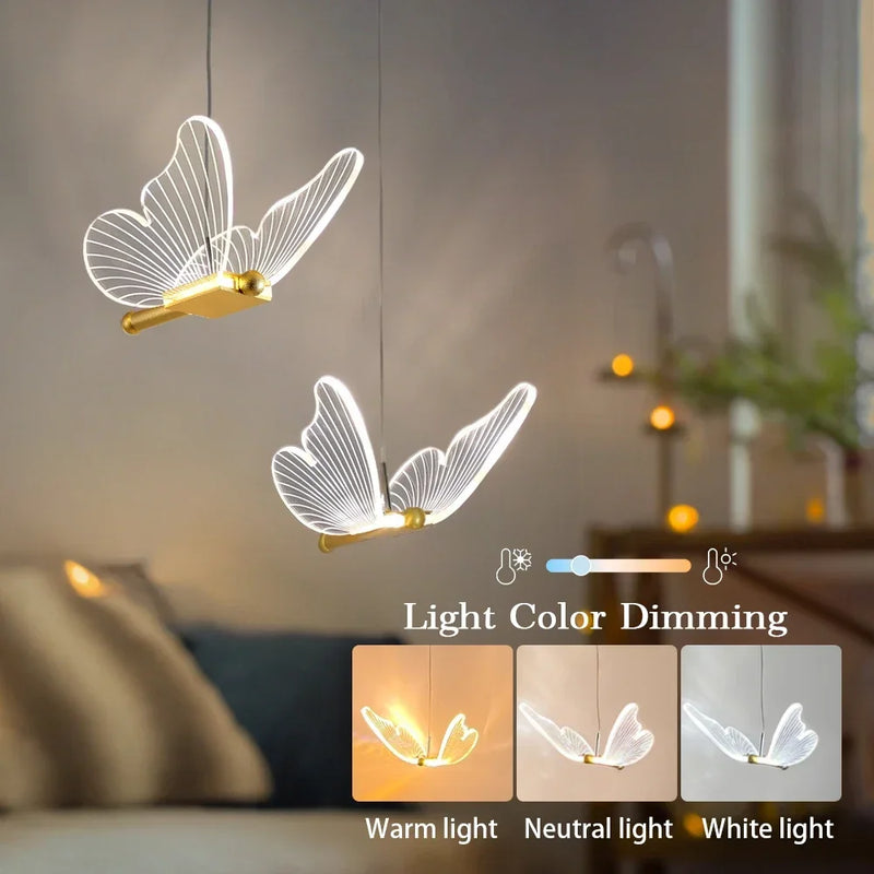 AuréaButterfly Moderne LED Vlinder Hanglamp