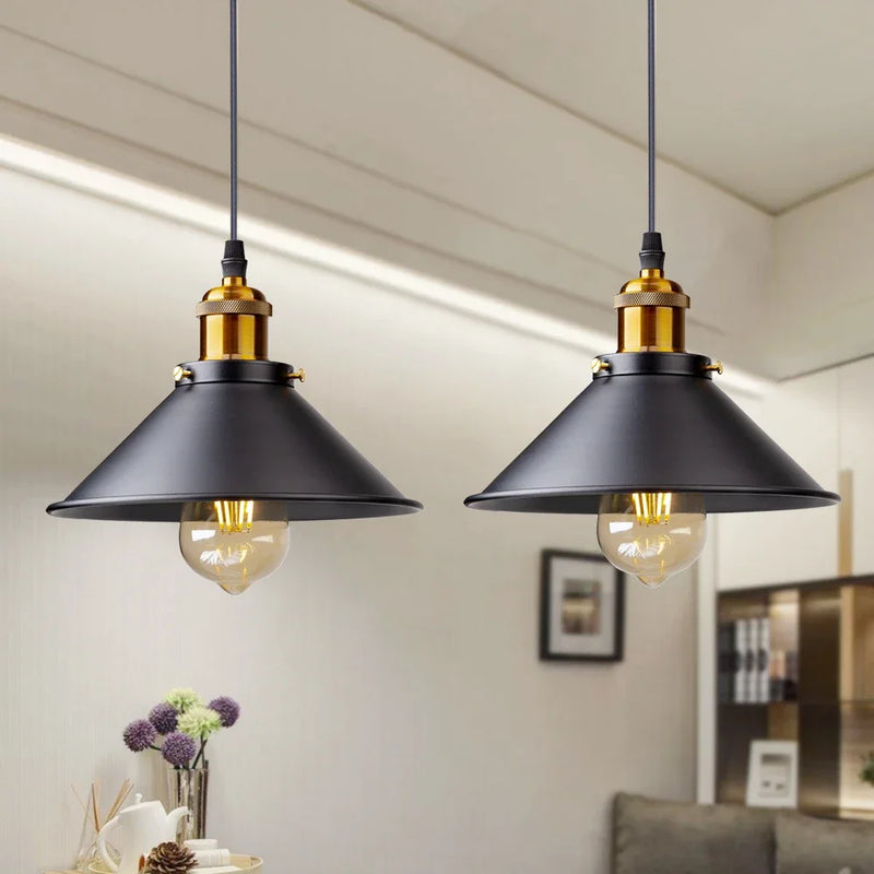IronGlow Vintage LED Hanglamp – Retro Industriële Verlichting voor Keuken & Woonruimte