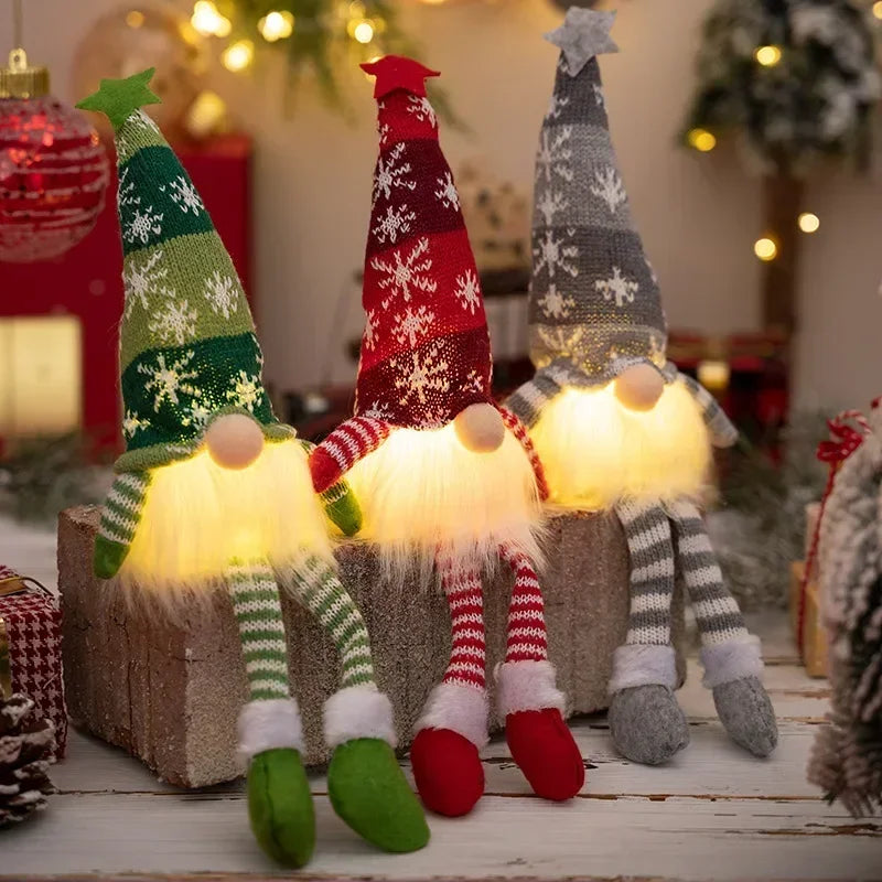 LUMIGNOME – LED Kerst Kabouter Zonder Gezicht - buitenverlichting