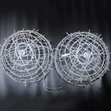 Kerst LED Rotanbal Slinger – Warme Feestverlichting & Buiten Fairy Garden Kerstverlichting