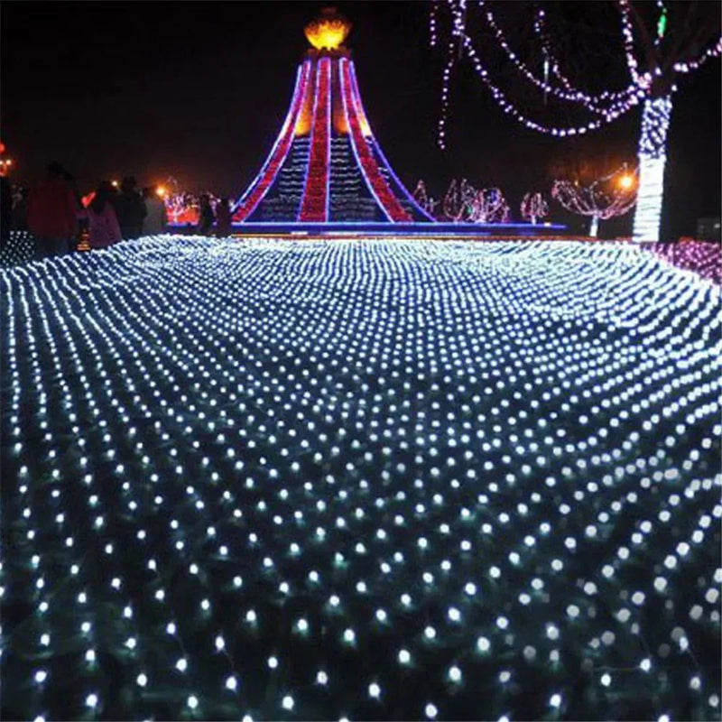LED Kerstverlichting Netvormig