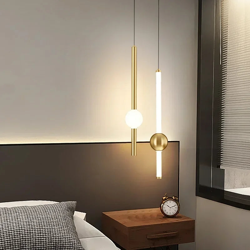 Lumenis Geometrische LED Hanglamp - hanglampen - zijaanzicht