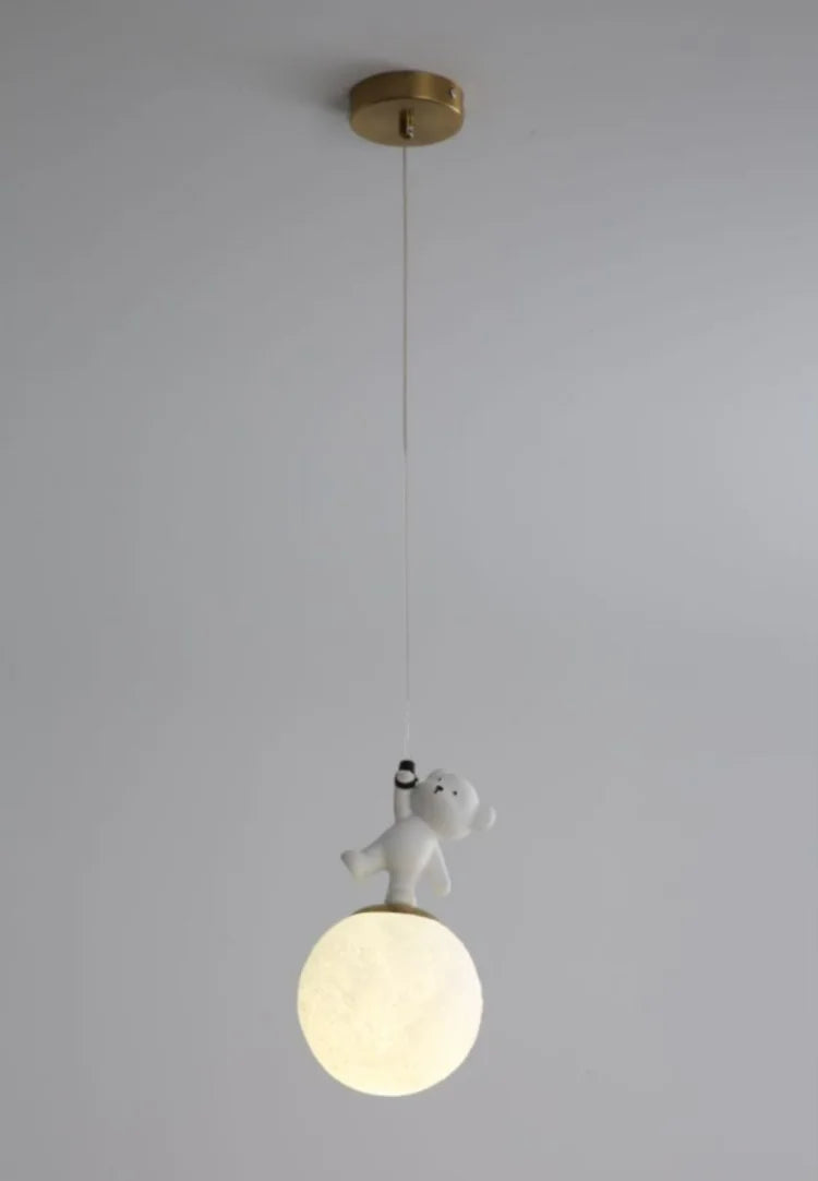 Nordic Bear Glow - hanglampen - zijaanzicht