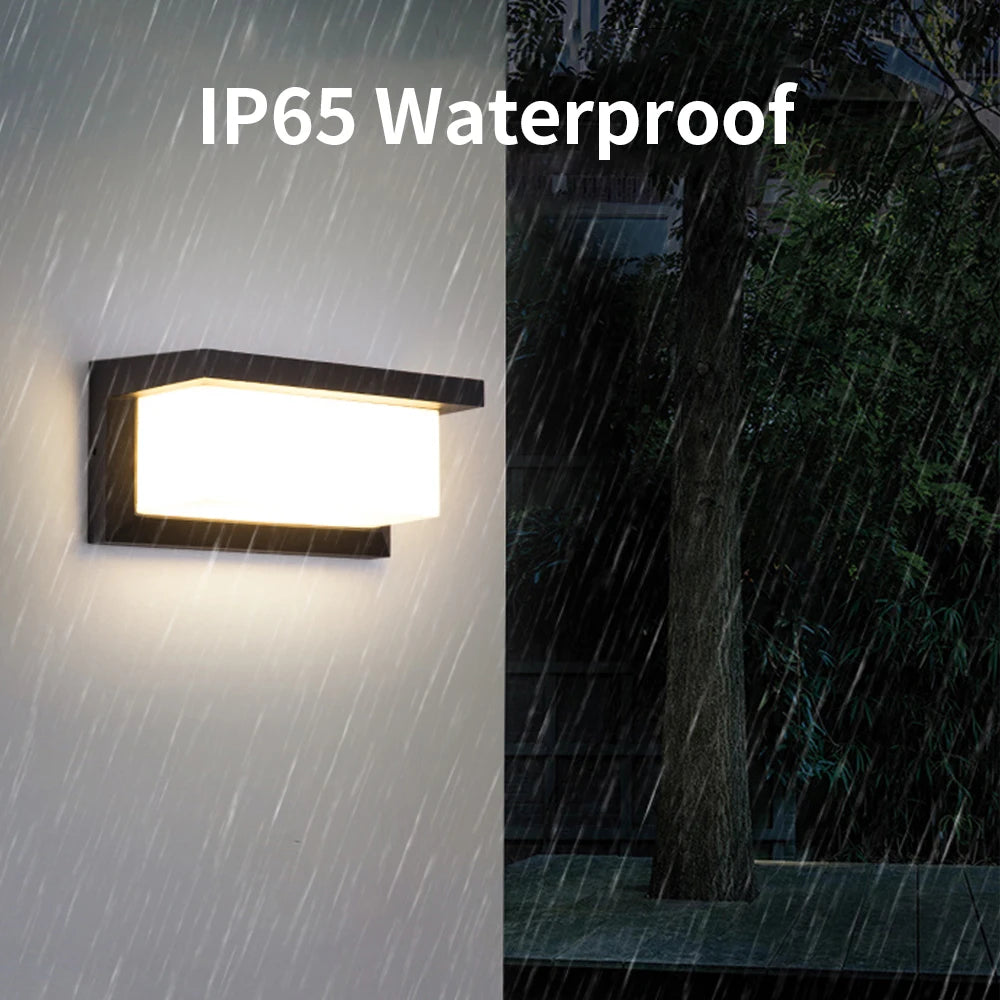 RAINFORCE IP65 LED Buitenwandlamp - buitenverlichting - detail