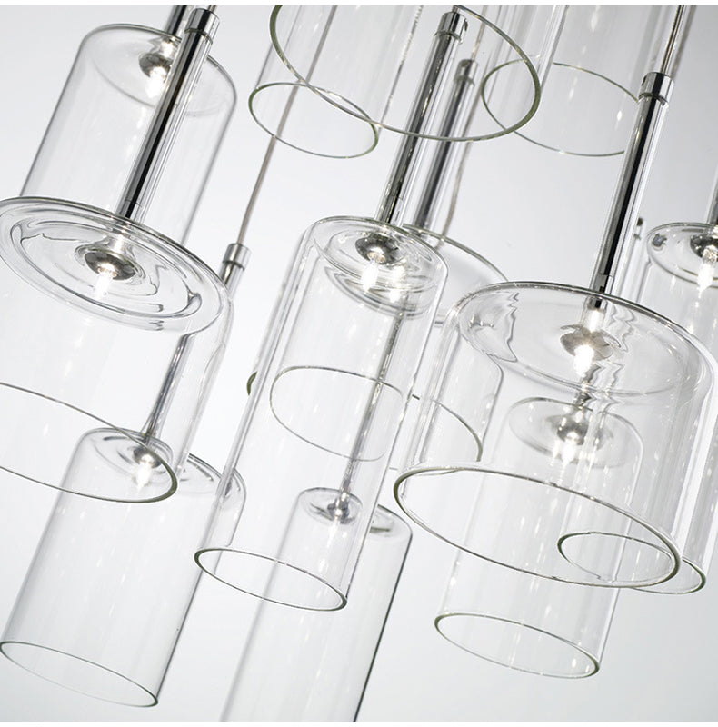 LuceVetro Eleganza – Italiaanse Minimalistische Design Hanglamp