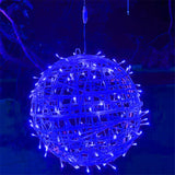 Kerst LED Rotanbal Slinger – Warme Feestverlichting & Buiten Fairy Garden Kerstverlichting