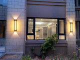 SteelLux LED Buitenlamp – Waterdichte RVS Wandlamp voor Tuin