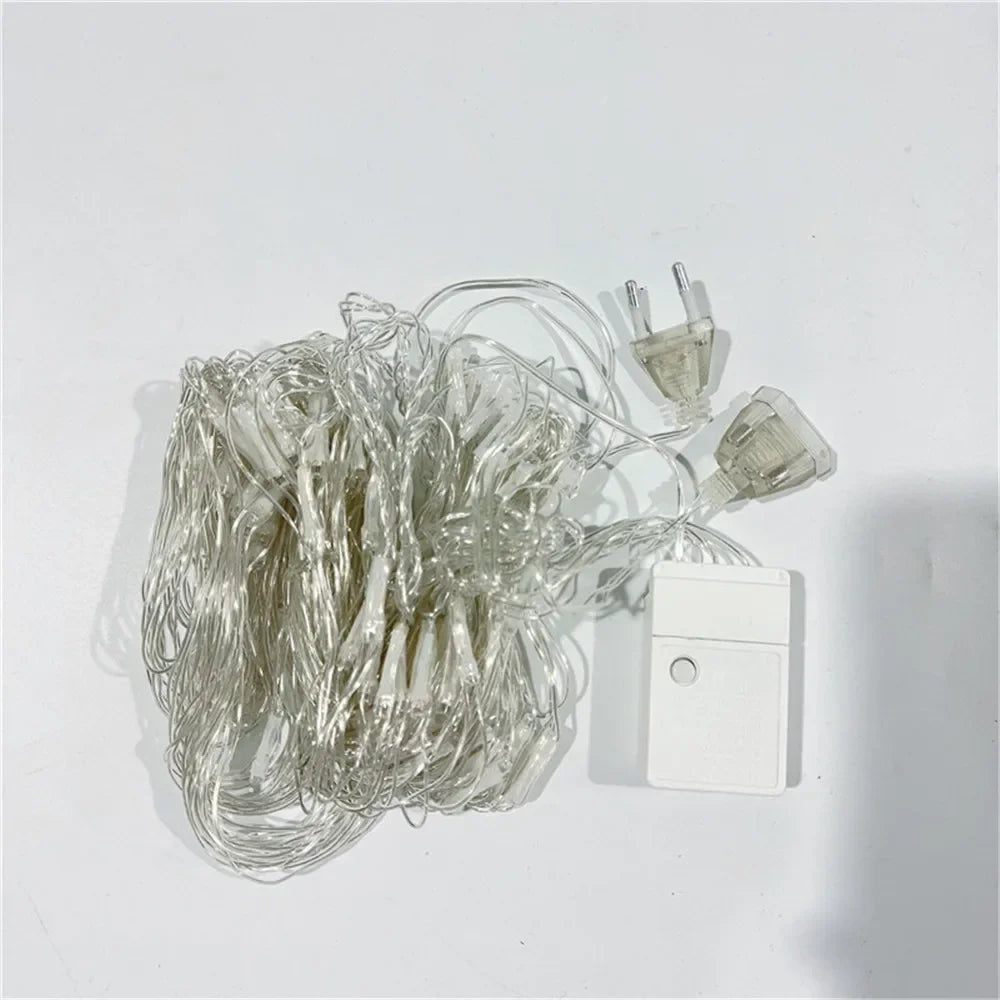 LumiGrid Net LED String Lights - buitenverlichting - zijaanzicht