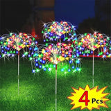 Solar LED Vuurwerk Kerstverlichting