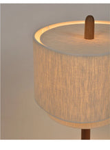 Wabi-Sabi Japanse Stoffen Staande Lamp – Minimalistische LED Vloerlamp voor Slaapkamer & Woonkamer