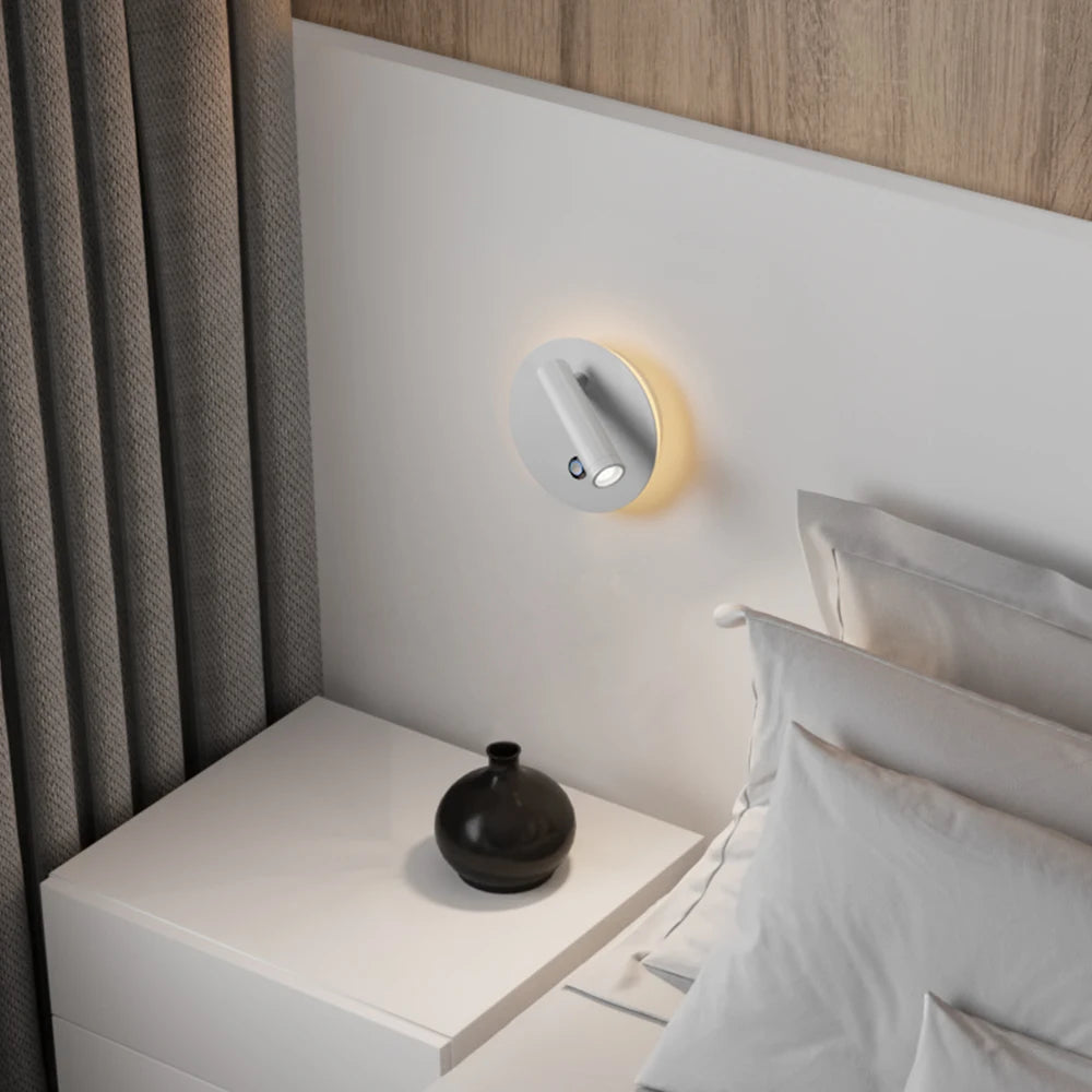 Aisilan TouchGlow LED Wandlamp - wandlamp - zijaanzicht