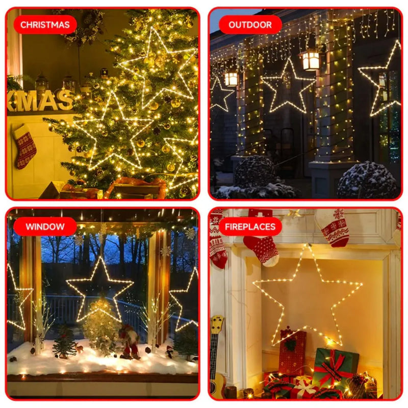 StellaLume Kerst Sterren Raamverlichting
