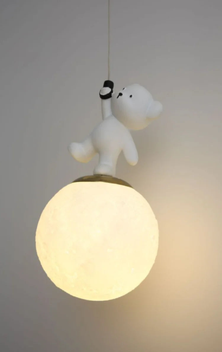 Nordic Bear Glow - hanglampen - close-up