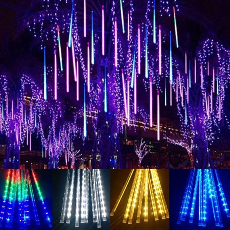LumiRegen 50cm LED Vallende Sterren Regen-kerstverlichting