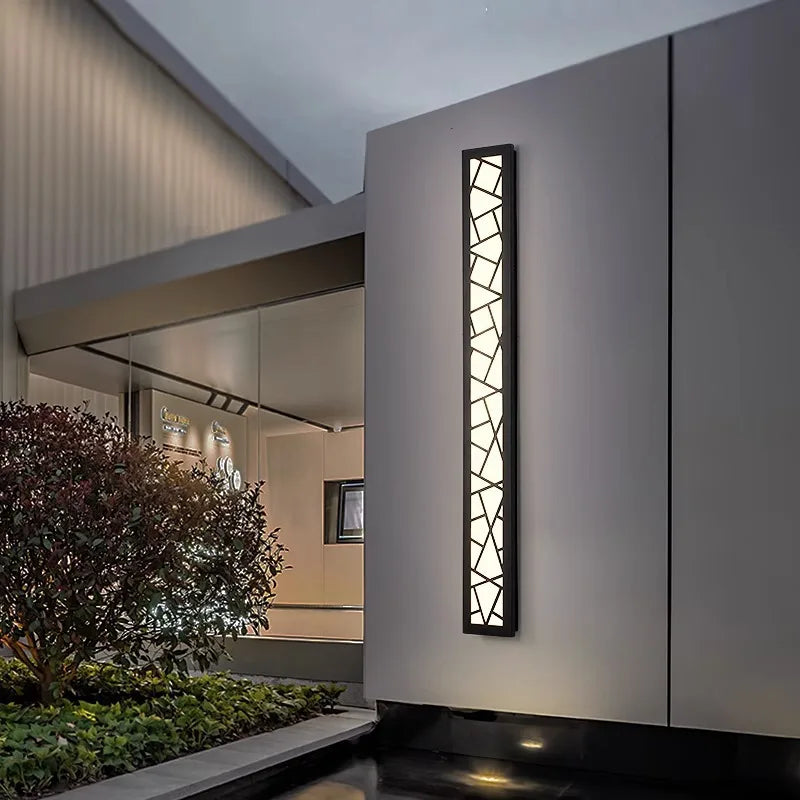 LineaLux IP65 – Minimalistische Outdoor Wandlamp | Waterdichte LED Verlichting voor Tuin, Villa & Veranda - buitenverlichting