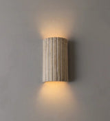 TerraLume Wabi-Sabi Travertin LED Wandlamp