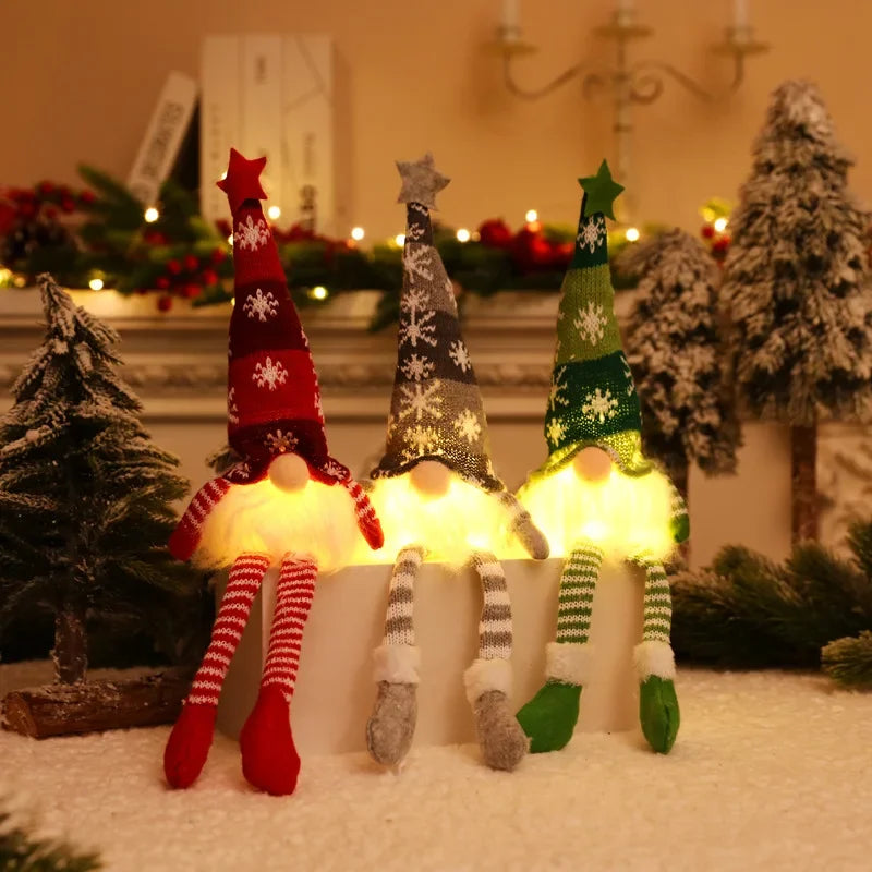 LUMIGNOME – LED Kerst Kabouter Zonder Gezicht - buitenverlichting - materiaaldetail