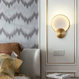 Round Marble Wall Lamp