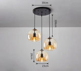 Aurora Glass Pendant Light