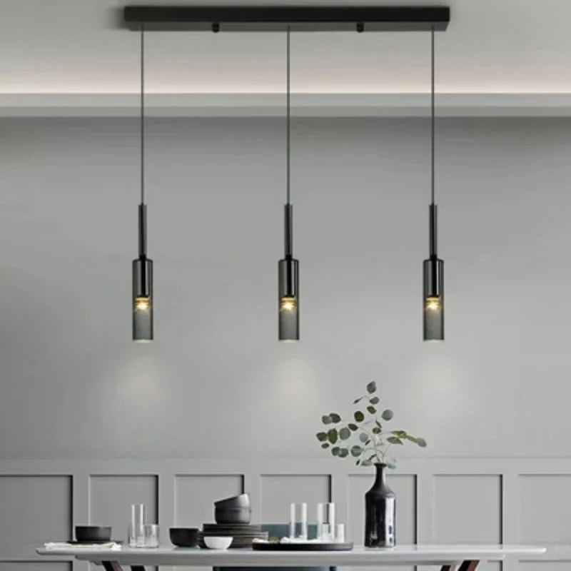 Nordic LumiSphere – Minimalistische Glazen LED Hanglamp - hanglampen - in de kamer