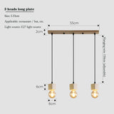 ScandiGlow Houten Hanglampen