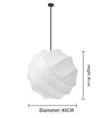 Noguchi Wabi Sphere – Japanse Stijl Papieren Hanglamp