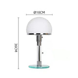 GlasBau Duitse Bauhaus Tafellamp