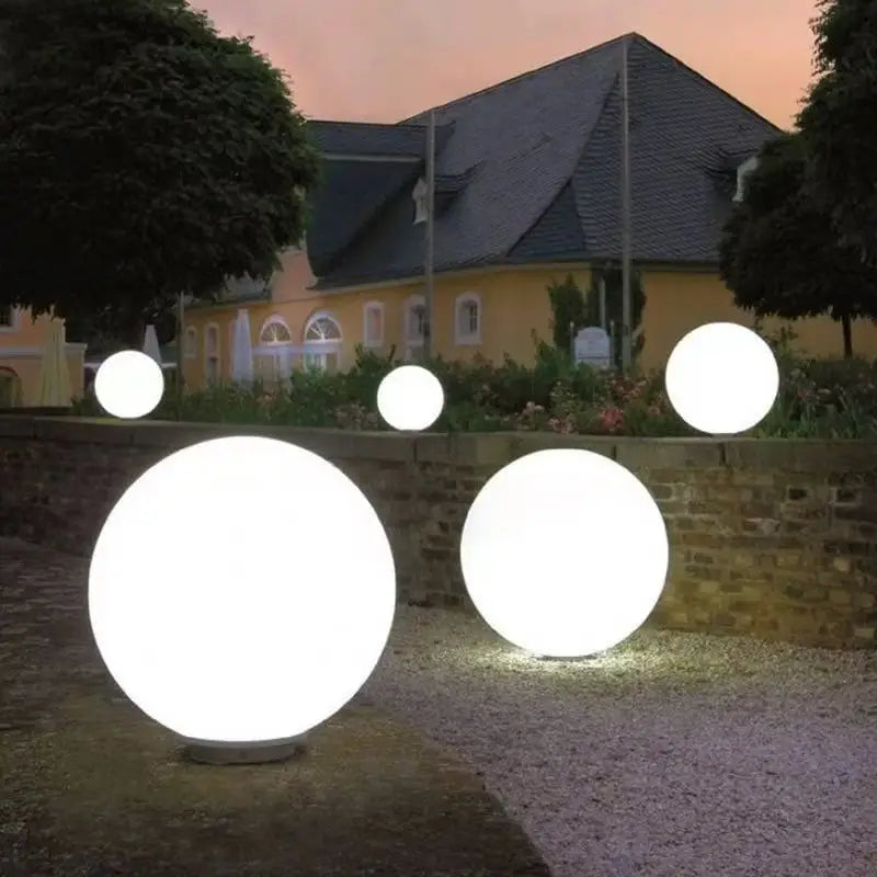 LUXARÉ GlowSphere RGB Tuinlamp op Zonne-energie - buitenverlichting - materiaaldetail