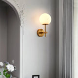 LumiNord – Nordic Moderne LED Wandlamp met Glazen Lichtbol