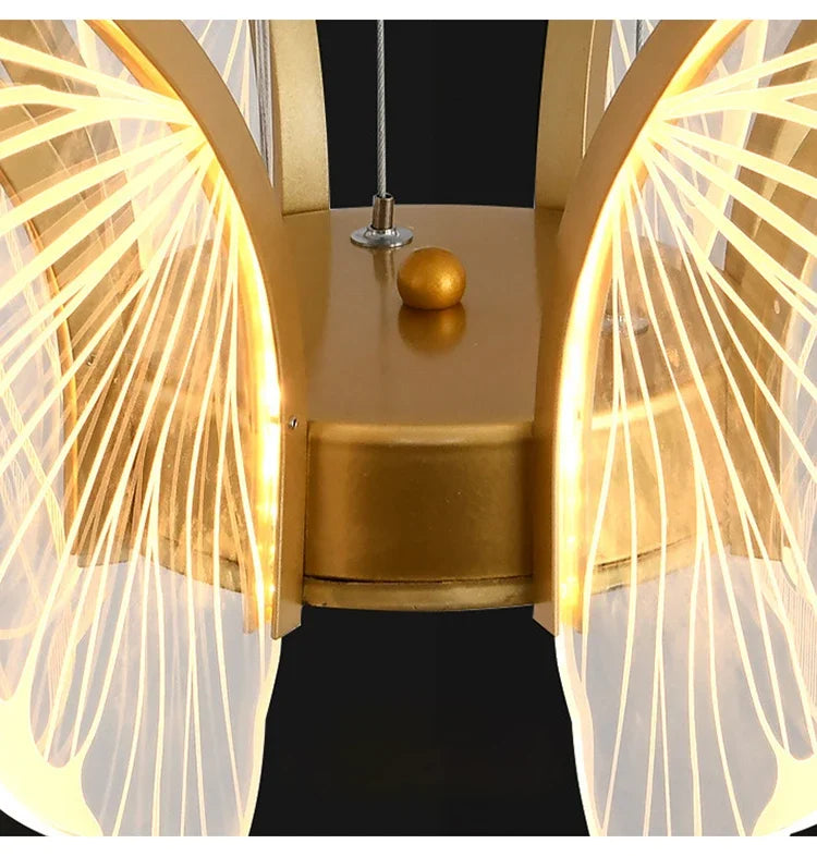Moonriver LED Vlinder Hanglamp - hanglampen - afmetingen